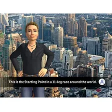 Jogo The Amazing Race Nintendo Wii Midia Fisica Ubisoft Foto mini 3