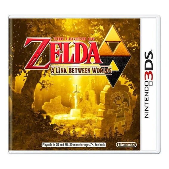 Jogo The Legend Of Zelda A Link Between Worlds 3ds Fisica Foto 1