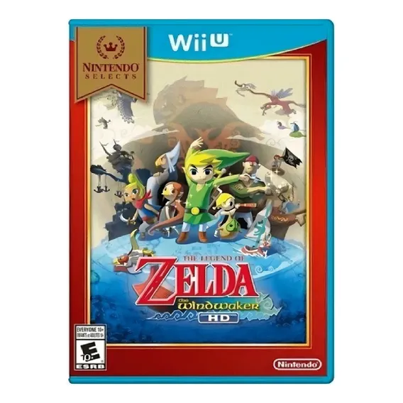 Jogo The Legends Of Zelda The Wind Waker Hd Nintendo Wii U Foto 1