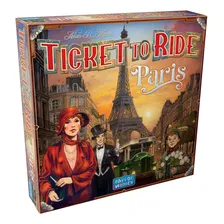 Jogo Ticket To Ride: Paris Ttr022 Galápagos Glamurosa Paris Foto mini 1
