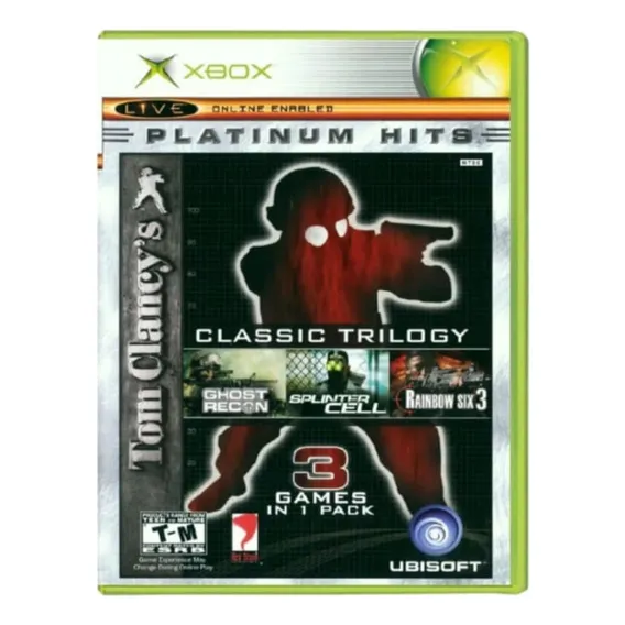 Jogo Tom Clancy's Classic Trilogy Platinum Hits Xbox Classic Foto 1