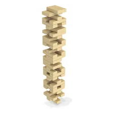 Jogo Torremoto Classico Torre Equilibrio Madeira Junges Foto mini 2