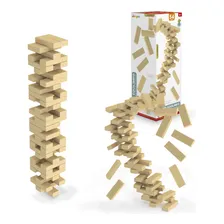 Jogo Torremoto Classico Torre Equilibrio Madeira Junges Foto mini 1