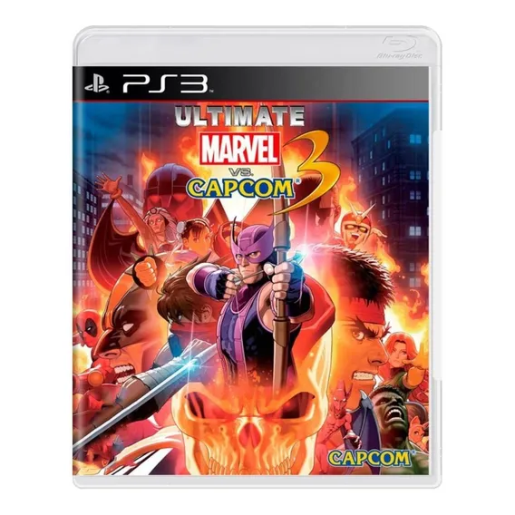 Jogo Ultimate Marvel Vs Capcom 3 Ps3 MĂdia FĂsica Original Foto 1