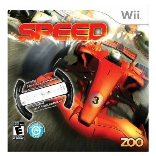 Jogo Wii Speed E Custom Wheel Volante Nintendo Wii Zoo Games Foto 1