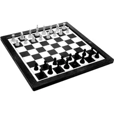 Jogo Xadrez E Trilha Tabuleiro Plástico Dutati Raciocínio Foto  mini 1