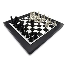 Jogo Xadrez E Trilha Tabuleiro Plástico Dutati Raciocínio Foto mini 4