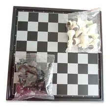 Jogo Xadrez Tabuleiro Luxo 25x25cm Dobrável Magnético Imã Foto mini 1