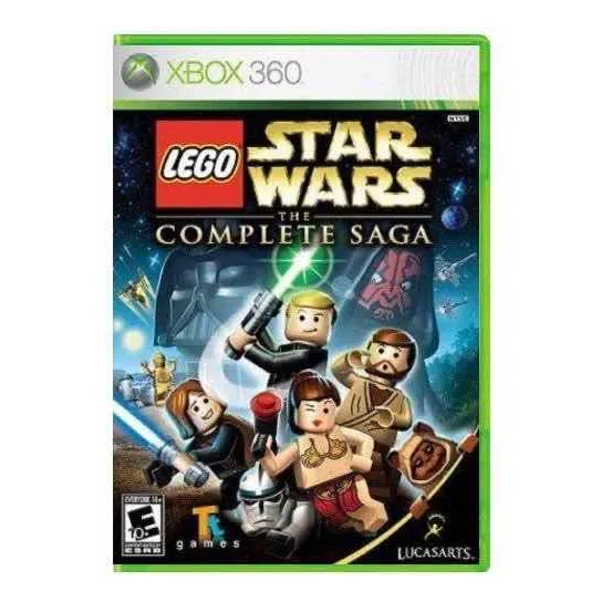 Jogo Xbox 360 Lego Star Wars The Complete Saga FĂsico Foto 1