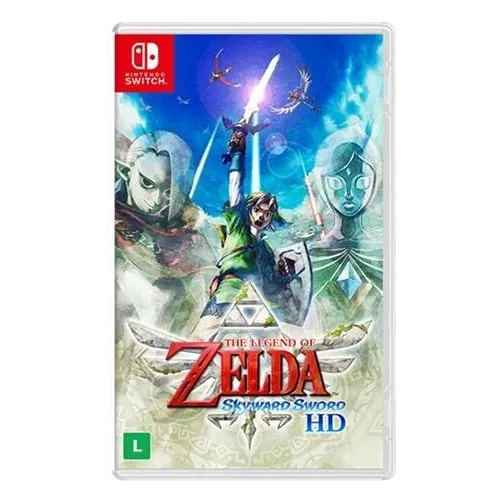 Jogo Zelda Skyward Sword Hd Nintendo Switch Físico Nacional Foto 1