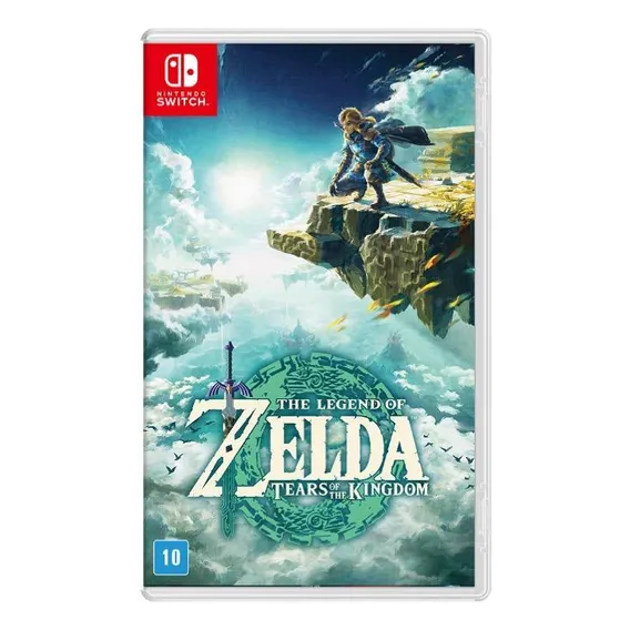 Jogo Zelda Tears Of The Kingdom Nintendo Switch Nacional Foto 1