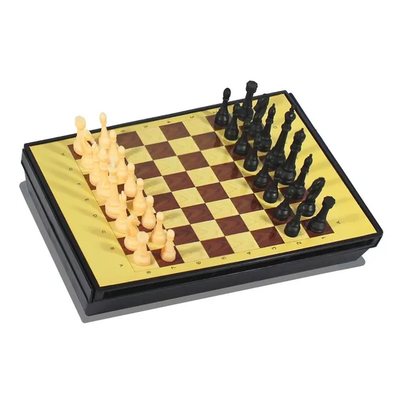 Jogos De Tabuleiro Kit 5 Em 1 - Xadrez Damas Ludo Raciocínio Foto 1