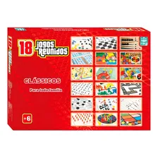 Jogos De Tabuleiro Reunidos 18 Em 1 - Nig Brinquedos Foto mini 3