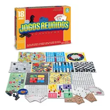 Jogos De Tabuleiro Reunidos 18 Em 1 - Nig Brinquedos Foto mini 2