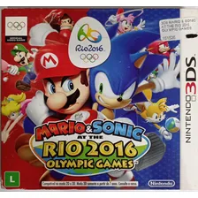 Jogos Olímpicos de Mario e Sonic Rio 2016 Nintendo 3ds Midia Fisica Foto mini 1