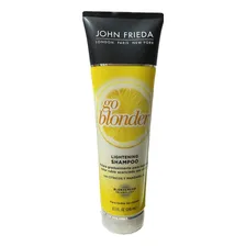 John Frieda Shampoo Go Blonder Clareador 245ml Foto mini  2