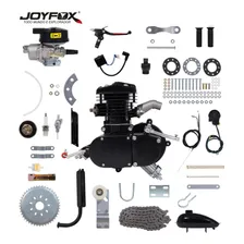 Joyfox Kit Completo Motor Bicicleta Motorizada Gasolina 80cc 2 Tempos Cor Preto Foto mini 1