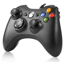 Joystick para PC Xbox 360 e controle Xbox 360 e console Xbox 360, cor preta Foto mini 1
