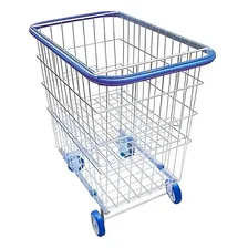 JSN Carrinho de Condominio Compras Supermercado Resistente 140 L Azul Foto mini 1