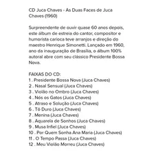 Juca Chaves Cd Discobertas Cd Juca Chaves Discobrtas Lacrado Foto  mini 1