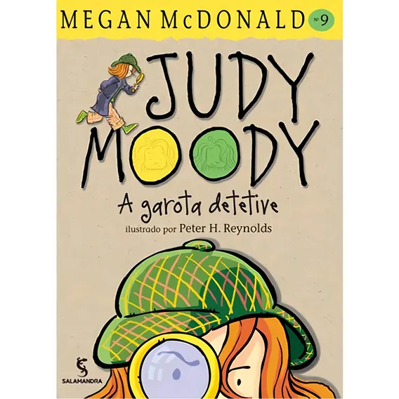 Judy Moody: a Garota Detetive: JUDY MOODY, de Megan McDonald. Editora SALAMANDRA - MODERNA, capa mole em português, 2011 Foto 1