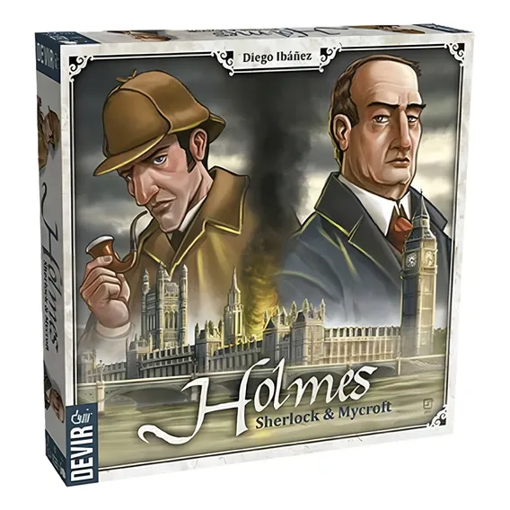 Juego De Mesa Devir Holmes: Sherlock & Mycroft Español 3+ Foto 1