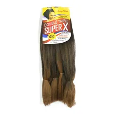 Jumbo Super X (400g) -box Braid - Castanho Escuro Com Cobre Foto mini 1
