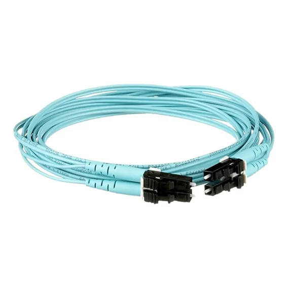 Jumper de fibra 贸ptica multimodo FX2erlnlnlsnm003 Duple LC-lc Foto 1