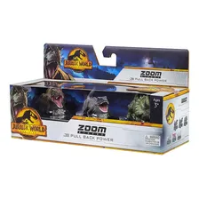 Jurassic World - 3 Carrinhos 7cm - T.rex, Indoraptor E Outro Foto mini  2