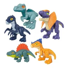 Jurassic World Dinossauro Imaginext Dilophosaurus Mattel Foto mini 2
