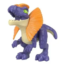 Jurassic World Dinossauro Imaginext Dilophosaurus Mattel Foto mini 3