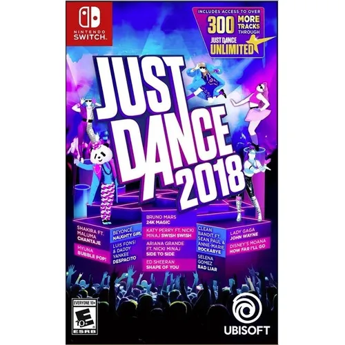 Just Dance 2018 - Switch - MĂdia FĂsica Foto 1