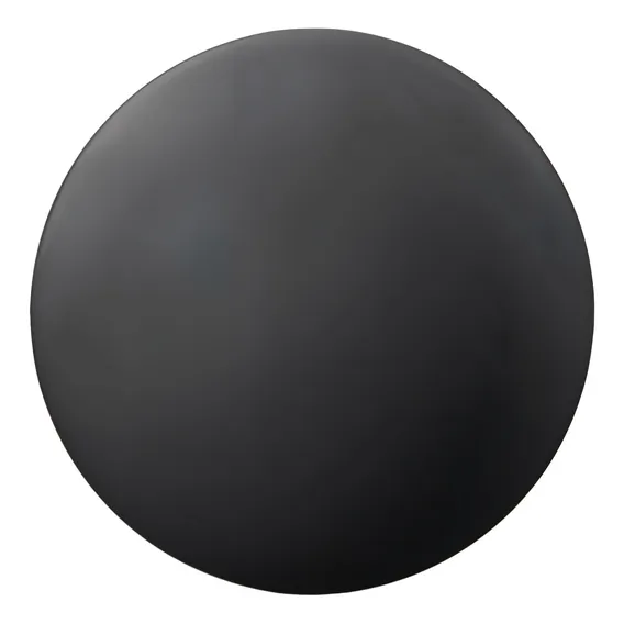 Justgofit Yoga Bola Overball 25cm preto em PVC Foto 1