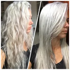 Kaizen Produtos Profissionais Escova Progressiva Selagem Térmica Matizadora Kaizen É Boa Blindagem Dos Fios Com Formol Cor de cabelo Loiro Foto mini 3