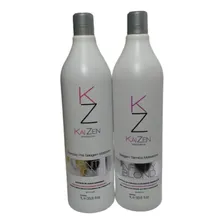 Kaizen Produtos Profissionais Escova Progressiva Selagem Térmica Matizadora Kaizen É Boa Blindagem Dos Fios Com Formol Cor de cabelo Loiro Foto mini 1