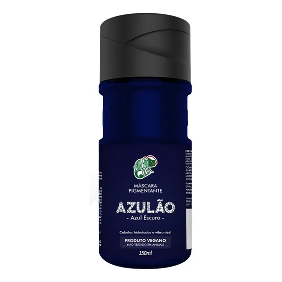 Kamaleão Color Máscara Pigmentante Azulão Azul Escuro 150ml Foto 1
