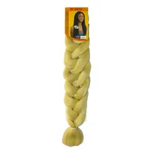 Kanekalon Jumbo Ultra Braid Para Tranças Crochet Box Braids Cor Platinado Cor 613 Foto  mini 1