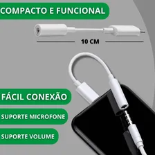 Kapbom Cabo adaptador Tipo-C USB Branco Foto mini 4