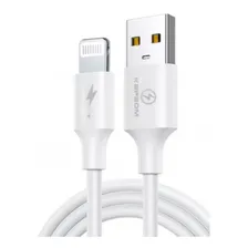 Kapbom cabo para iphone, cabo lightning, cabo ios, cabo carregador, Cor Branco Foto mini 2
