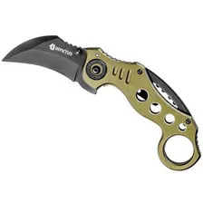 Karambit Canivete Tático Shark Green Aço Inox - Invictus Foto mini 1