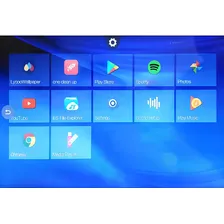 Karaokê Portátil Caixa De Som Bluetooth 100w Microfones Android Azul Com Visor Digital Caixa De Som Karaoke Caixa De Som Com Visor Digital Caixinha De Som Karaoke Junkbox Alto Falante Forte Alta Foto mini  3