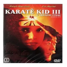 Karatê Kid 3 Dvd O Desafio Final Novo Original Lacrado Foto  mini 1