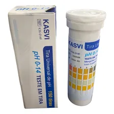 Kasvi papel fita indicador de Ph 0-14 combo com 150 tiras testes Foto mini 2