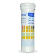 Kasvi papel fita indicador de Ph 0-14 combo com 150 tiras testes Foto mini 1