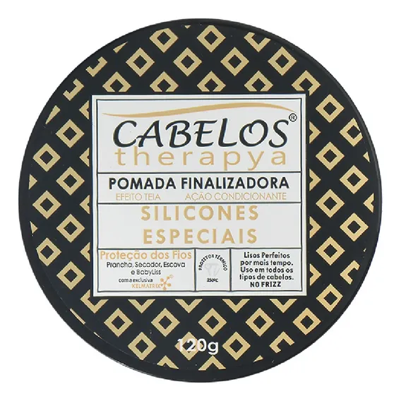 Kelma Cabelos Therapya Finalizadora Silicones Especiais 120g Foto 1
