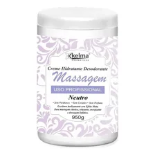 Kelma Creme Hidratante Massagem Corporal Neutro 950g Foto  mini 1