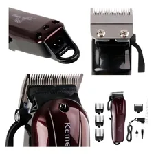 Kemei Maquina Corte Profissional 2600 +kemei 9164 Acabamento Foto mini 4