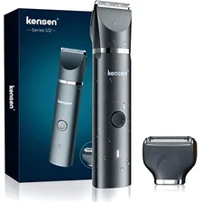 Kensen Aparador de Pelos Corporal para Homens, Aparador de Pelos Sem Fio Ipx7, Ă Prova D'Ăgua, Para Uso Molhado e Seco, Barbeador Facial, Aparador de Barba ElĂ©trico, S para Homens, MĂĄquina Foto mini 1
