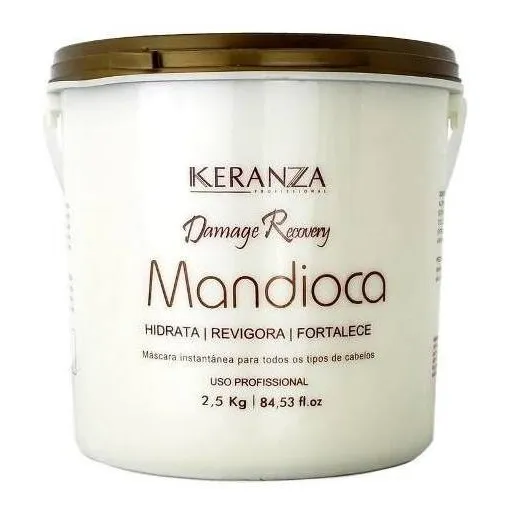 Keranza Demage Recovery Mascara Mandioca 2,5 Kg Foto 1