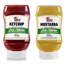 Ketchup + Mostarda Zero Sódio Zero Açúcar 350g - Mrs Taste Foto  mini 1